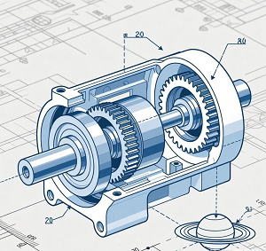 微型擺線針輪減速機輸入軸與步進電機怎么對齊？